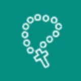 Logo de CoRosaire - La communauté de prière du chapelet, rosaire de Marie prié ensemble avec la Co